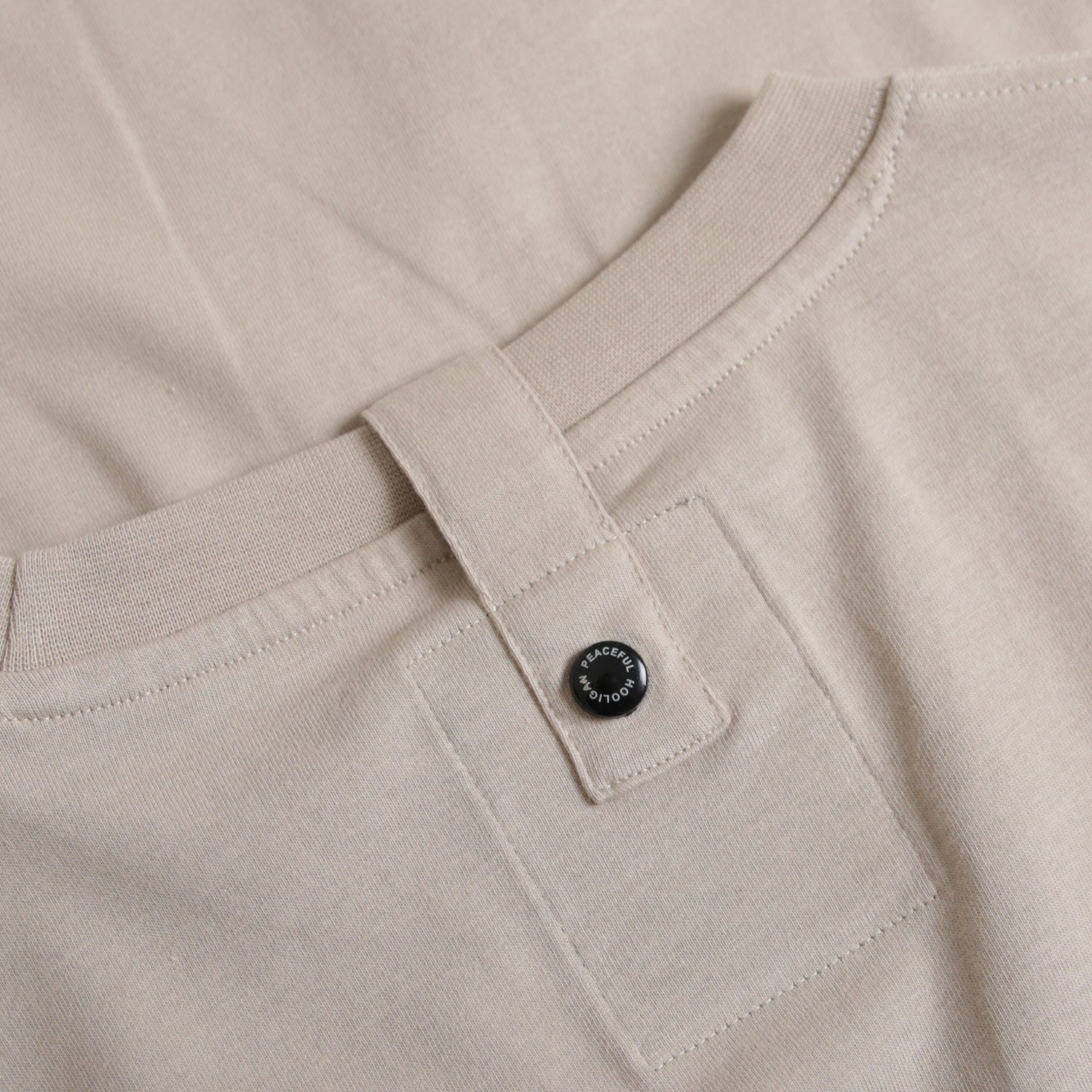 Lagoon Camo Dove T-Shirt Stone - Peaceful Hooligan