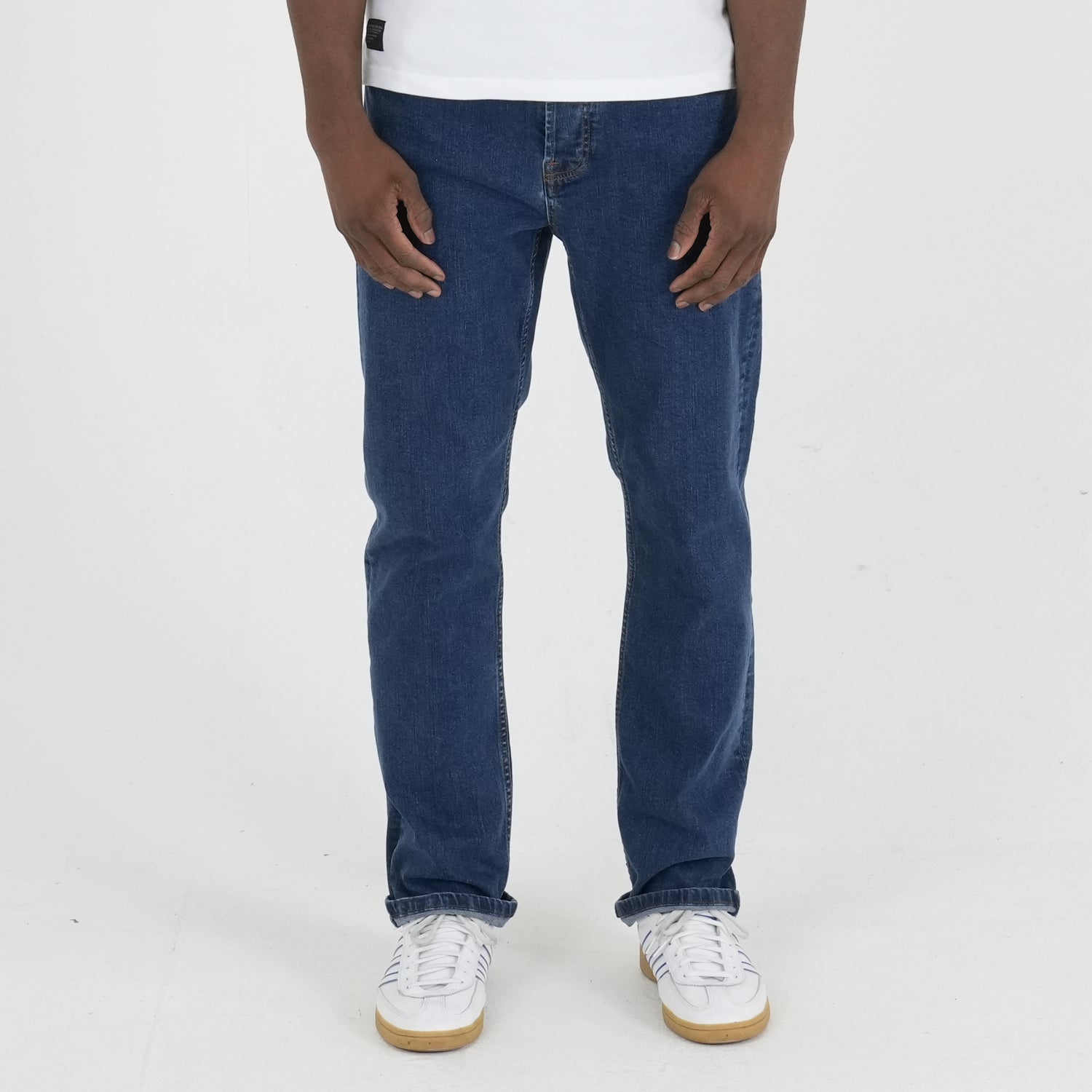 Loose Fit Jeans Mid Wash