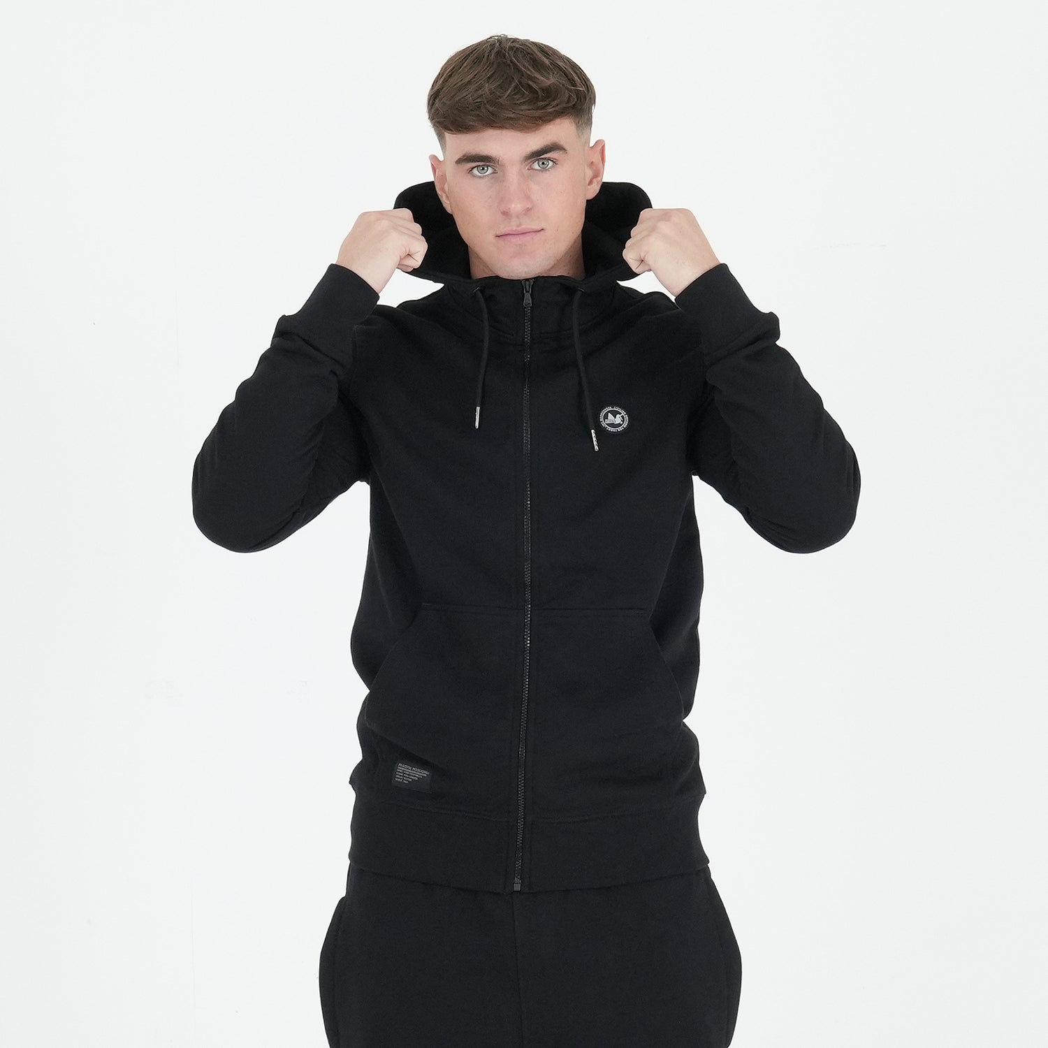Bail Hoodie Black - Peaceful Hooligan
