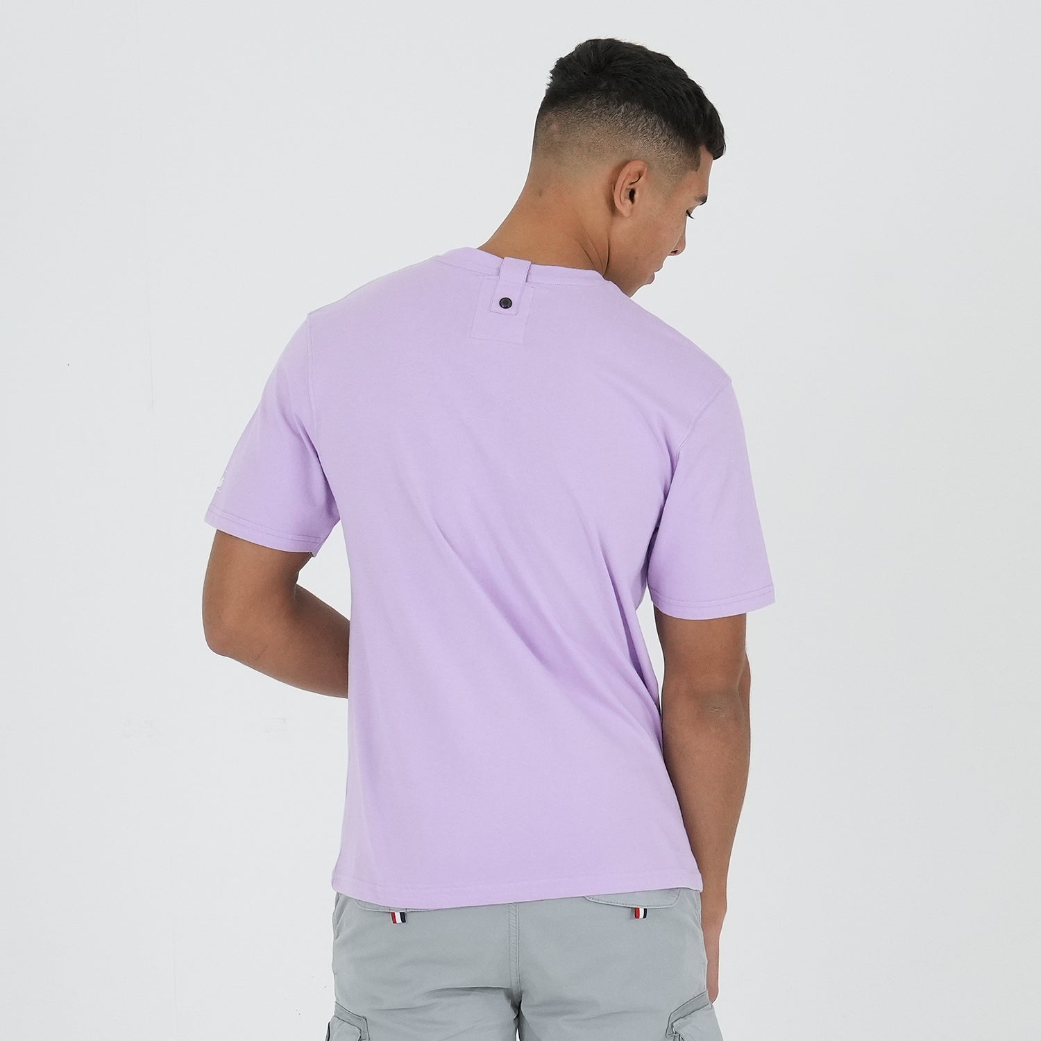 Box Logo T-Shirt Lavendula - Peaceful Hooligan