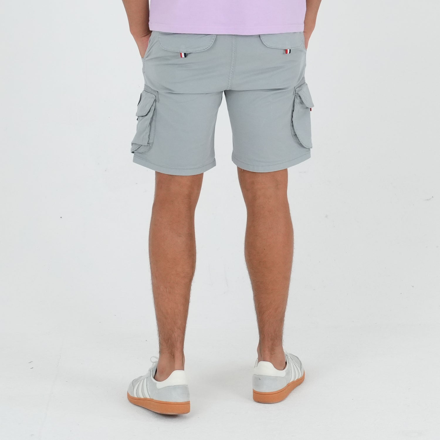 Bunker Shorts Griff Grey - Peaceful Hooligan
