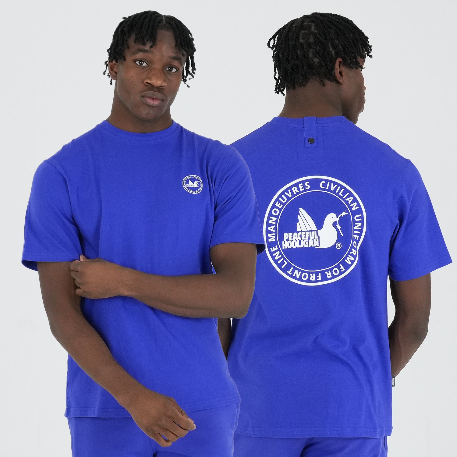 Civ Uni T-Shirt Blueberry - Peaceful Hooligan