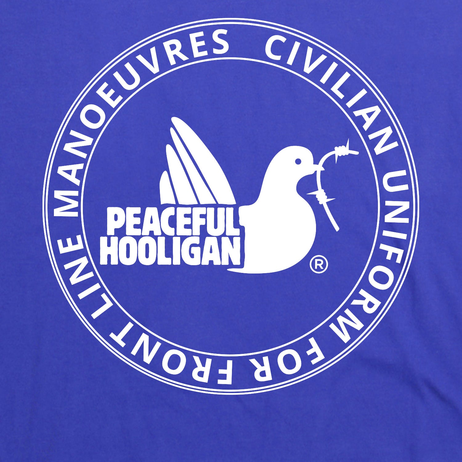 Civ Uni T-Shirt Blueberry - Peaceful Hooligan