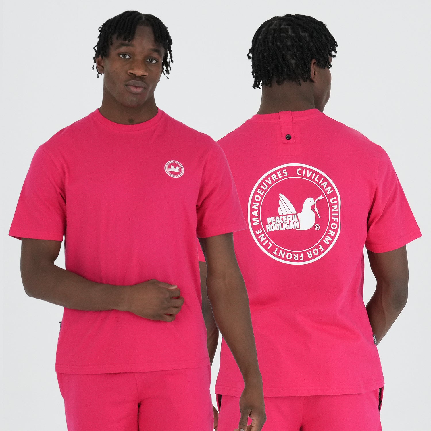 Civ Uni T-Shirt Virtual Pink - Peaceful Hooligan