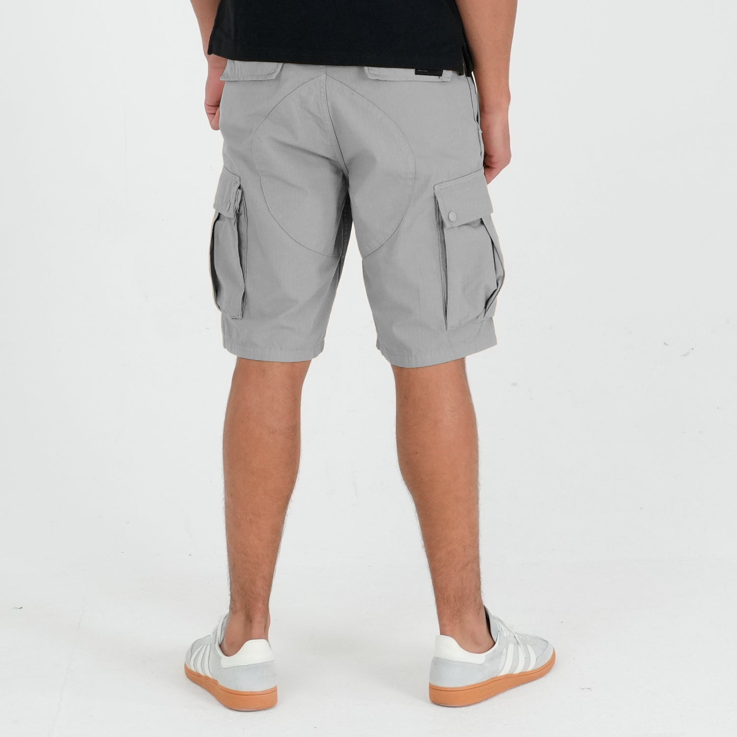 Container Shorts Griff Grey - Peaceful Hooligan
