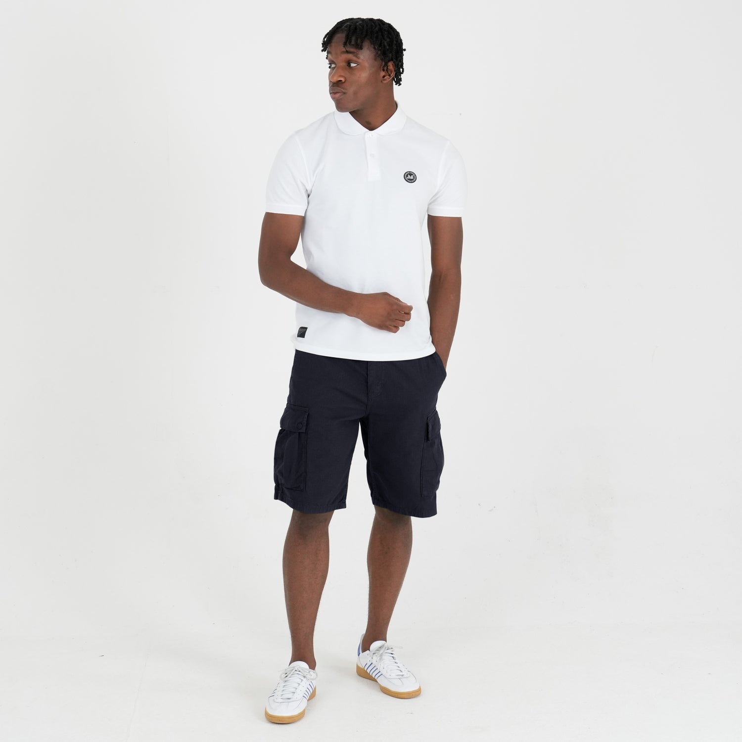 Container Shorts Navy - Peaceful Hooligan