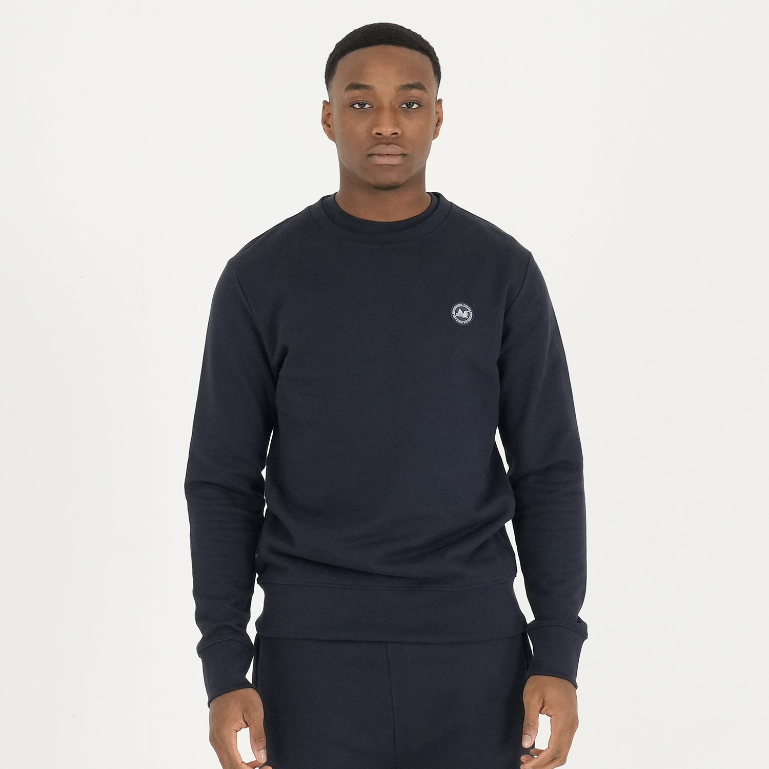 Crew Sweatshirt Navy - Peaceful Hooligan