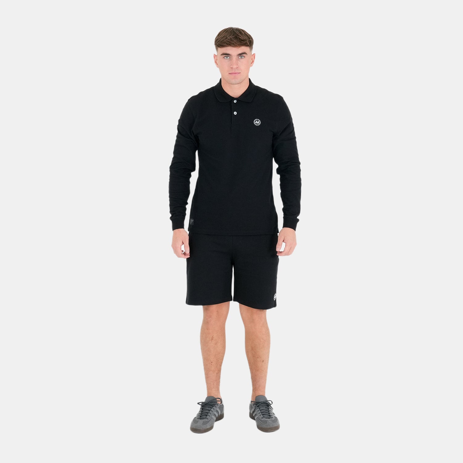 Duke Sweat Shorts Black - Peaceful Hooligan