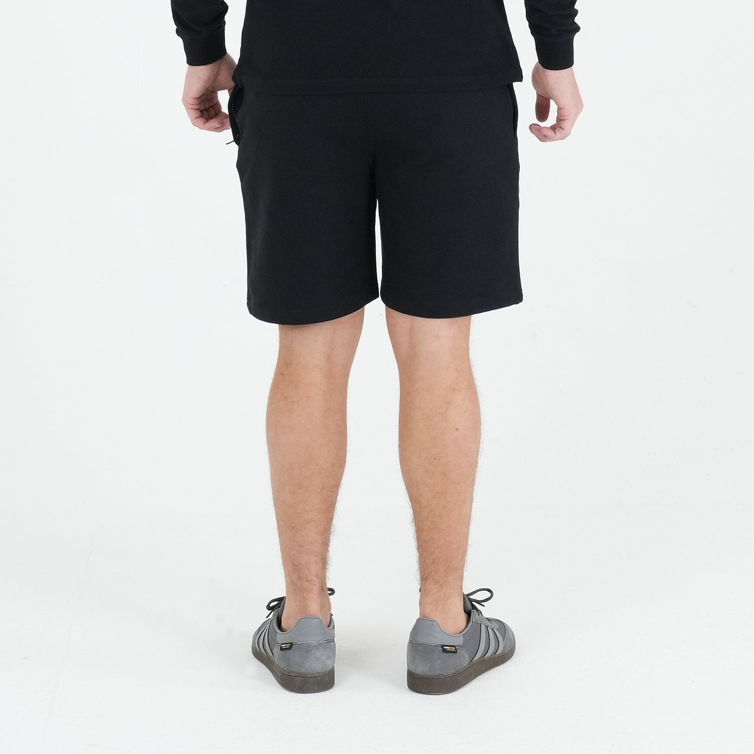 Duke Sweat Shorts Black - Peaceful Hooligan