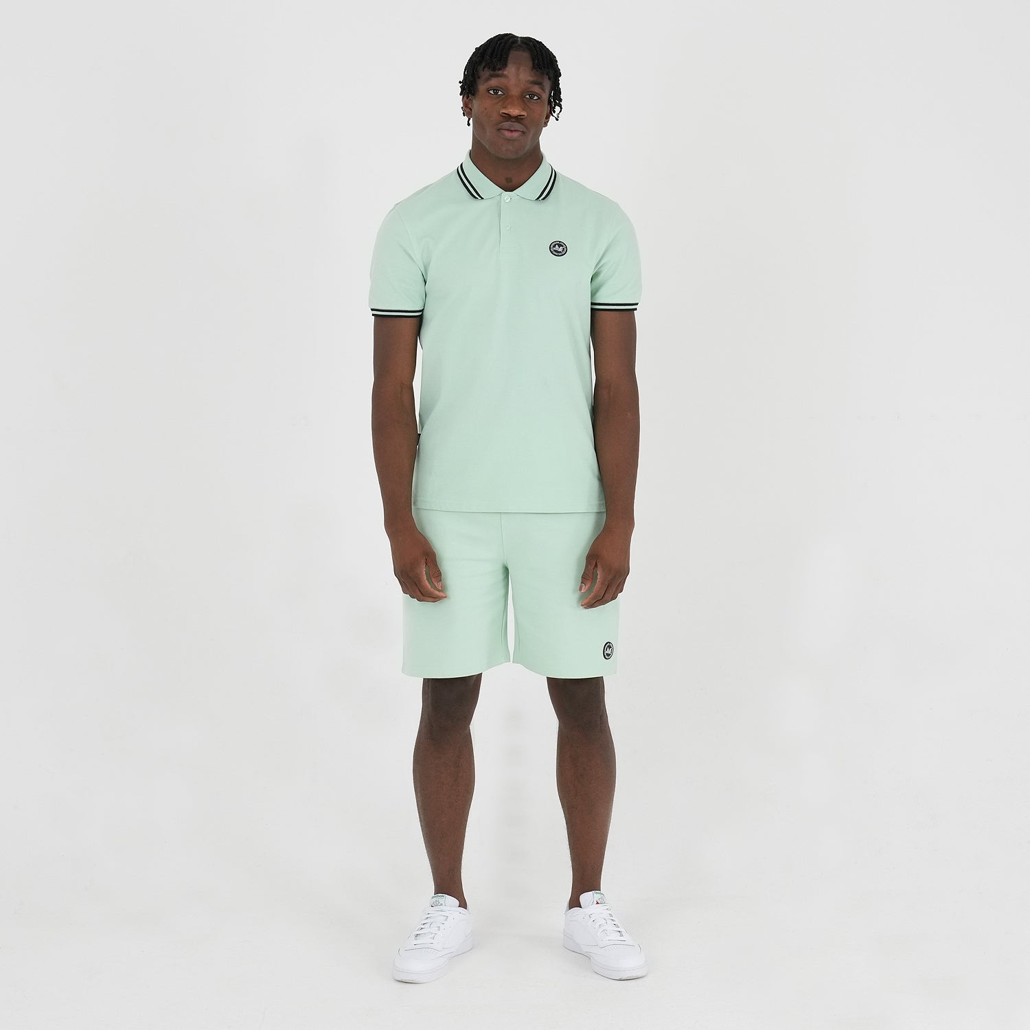 Duke Sweat Shorts Mint - Peaceful Hooligan