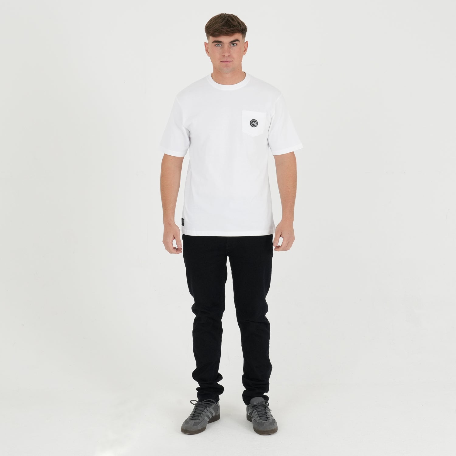 Duke T-Shirt White - Peaceful Hooligan