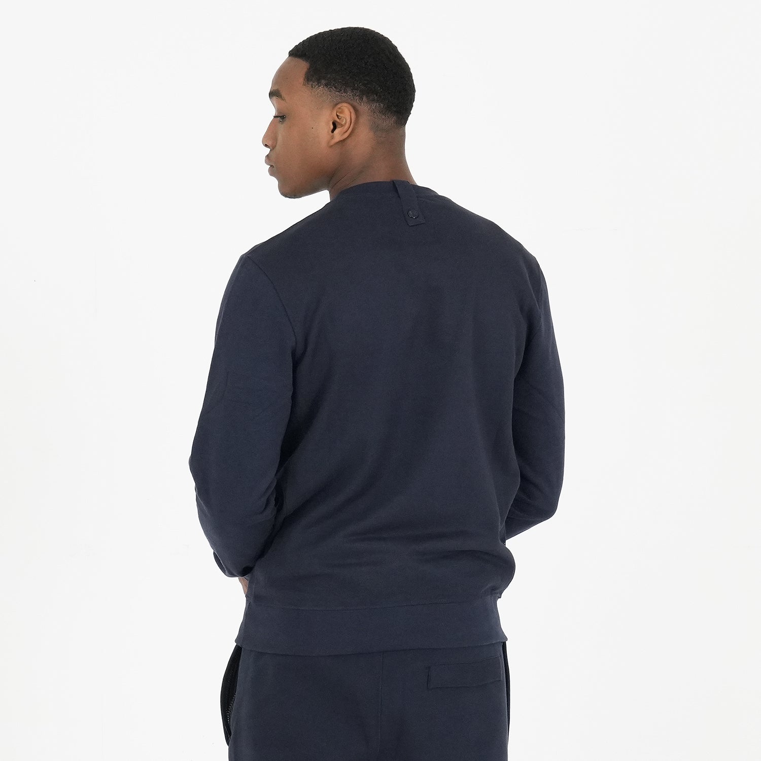 Outline Sweatshirt Navy - Peaceful Hooligan