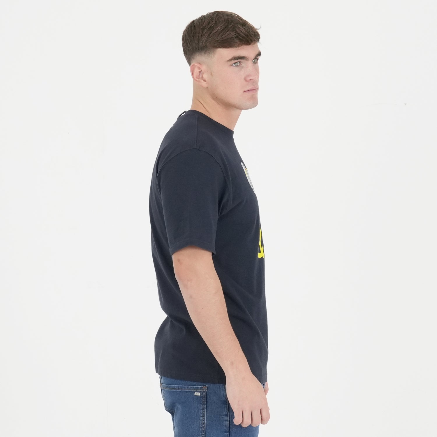 Peace & Dove T-Shirt Navy - Peaceful Hooligan