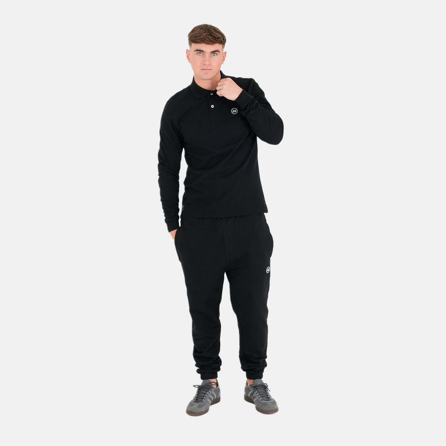 Lex LS Polo Black - Peaceful Hooligan