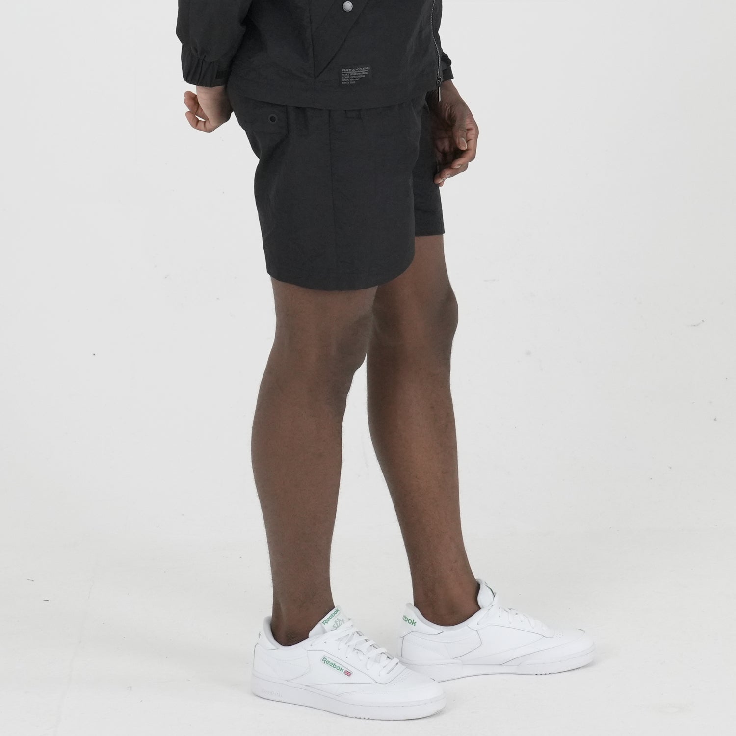 Pool Swim Shorts Black - Peaceful Hooligan