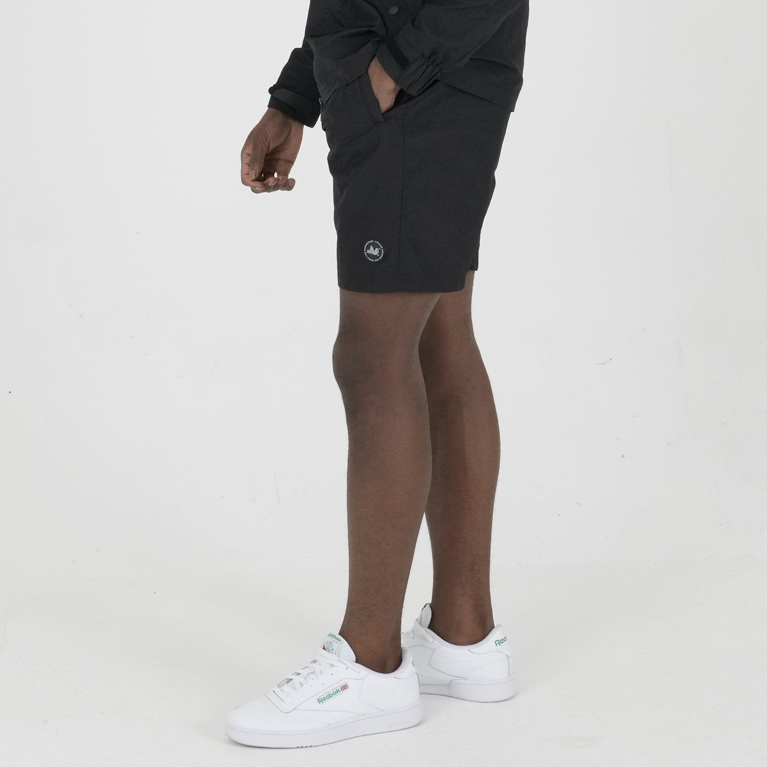 Pool Swim Shorts Black - Peaceful Hooligan