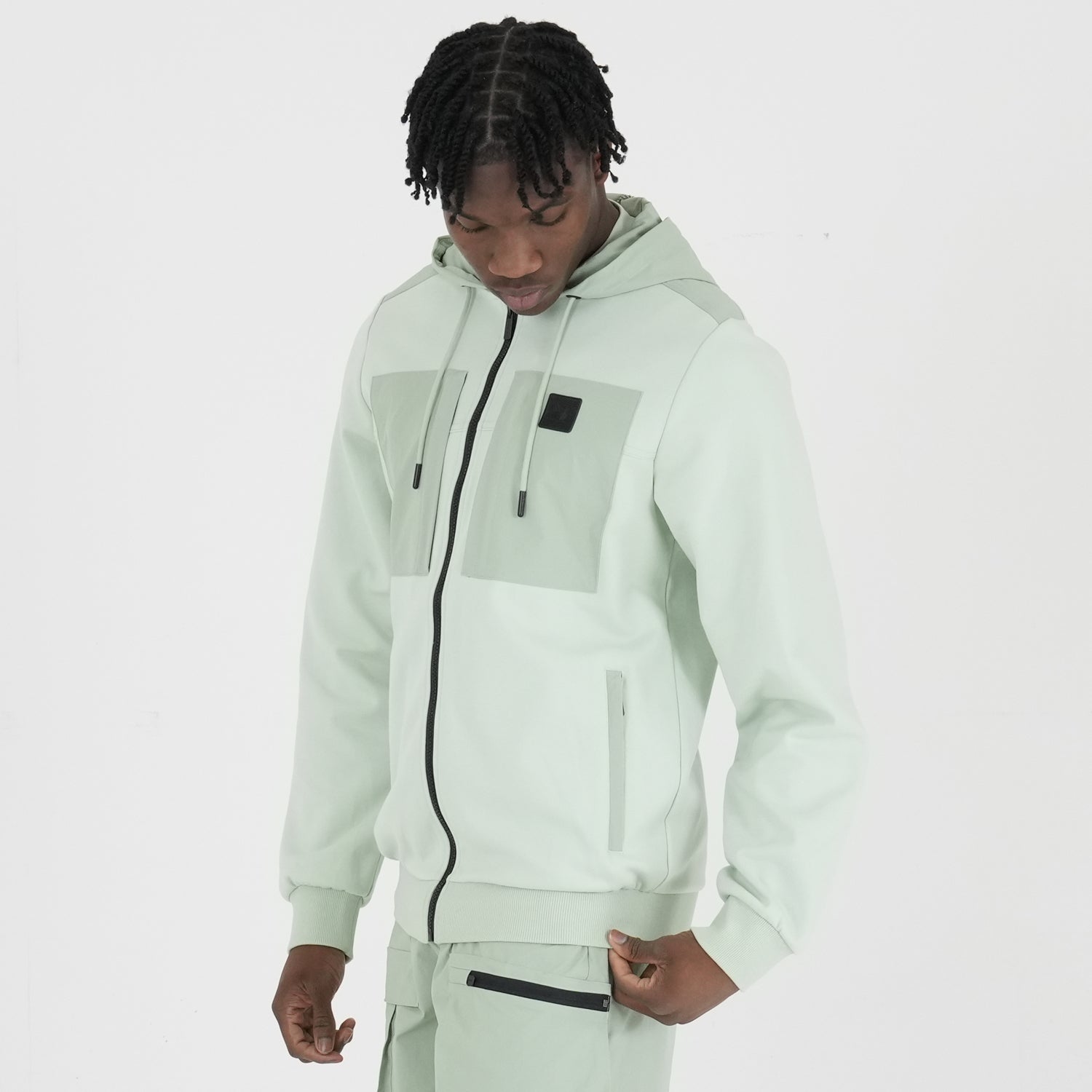 Robin Hoodie Mint - Peaceful Hooligan