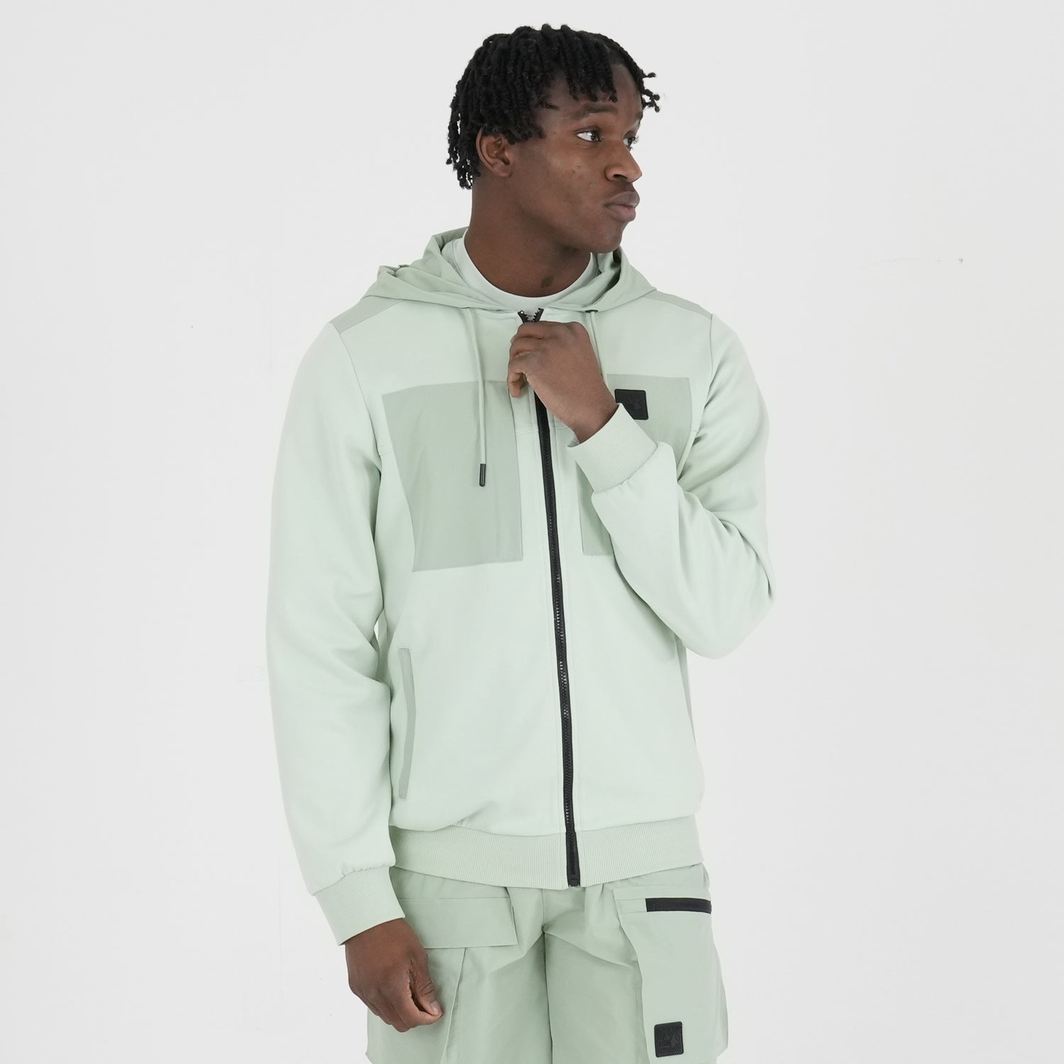 Robin Hoodie Mint - Peaceful Hooligan