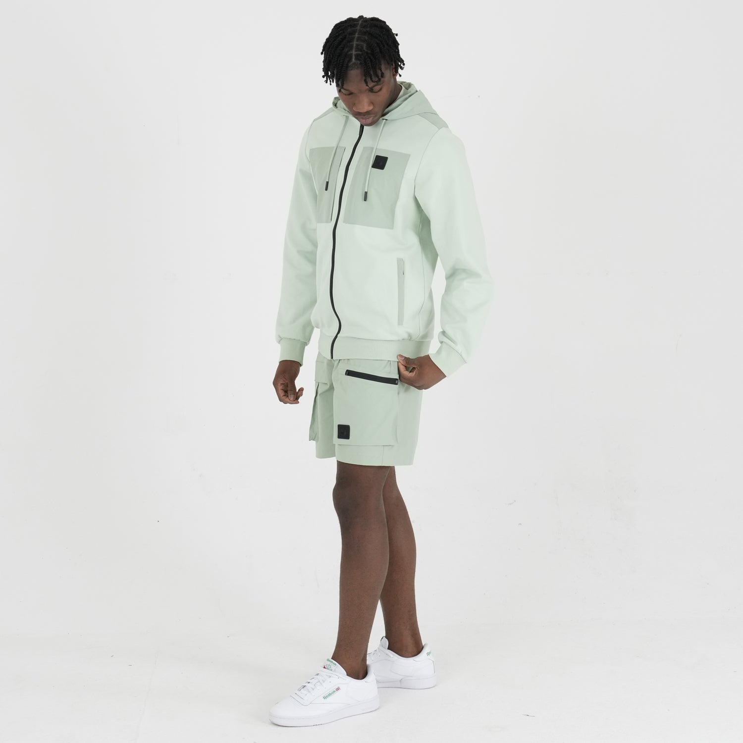 Robin Hoodie Mint - Peaceful Hooligan