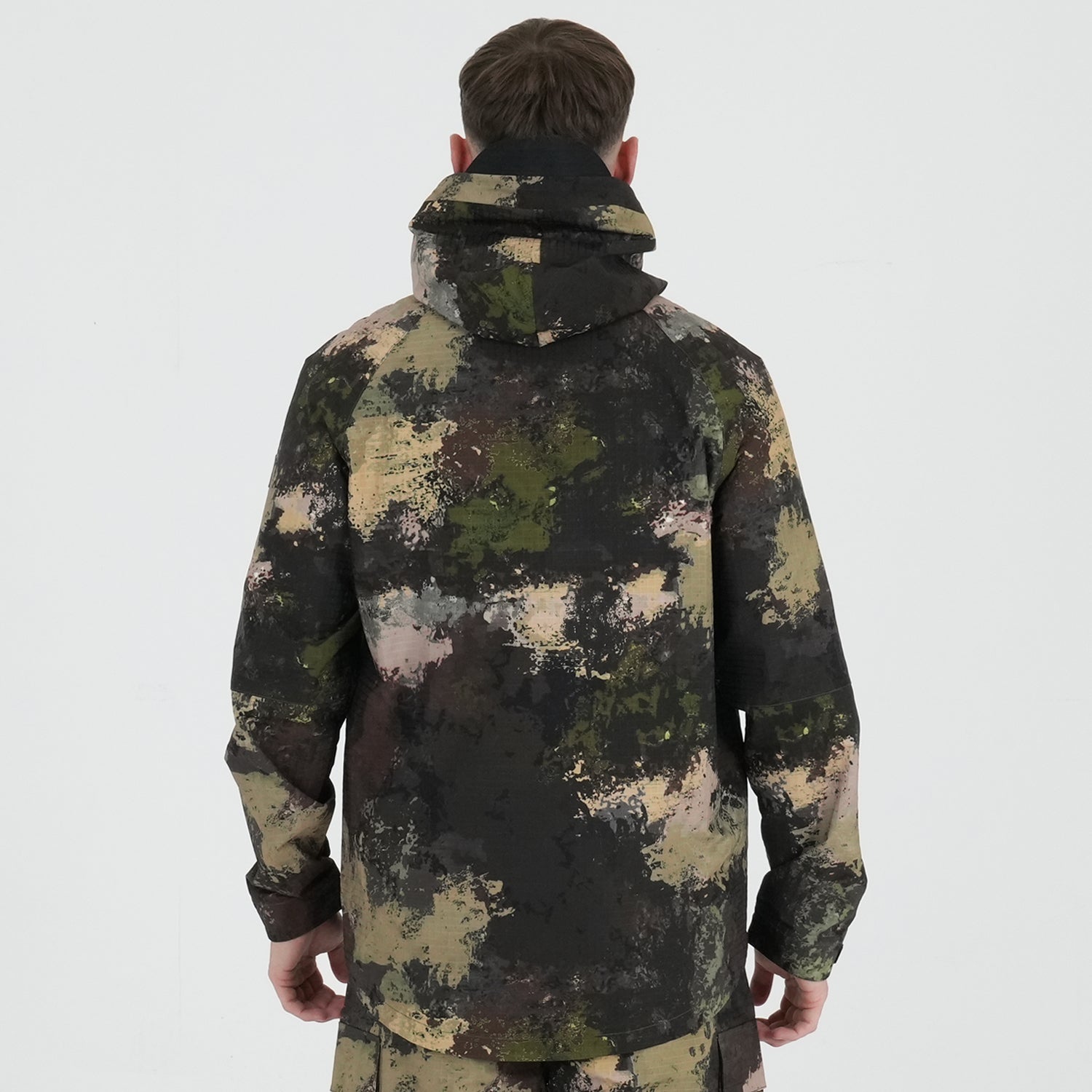 Sling Jacket Woodland Camo - Peaceful Hooligan