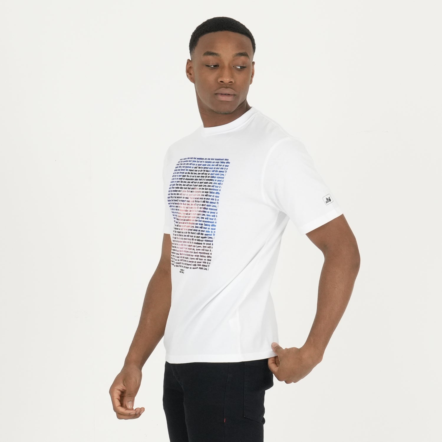 Tear Us Apart T-Shirt White - Peaceful Hooligan