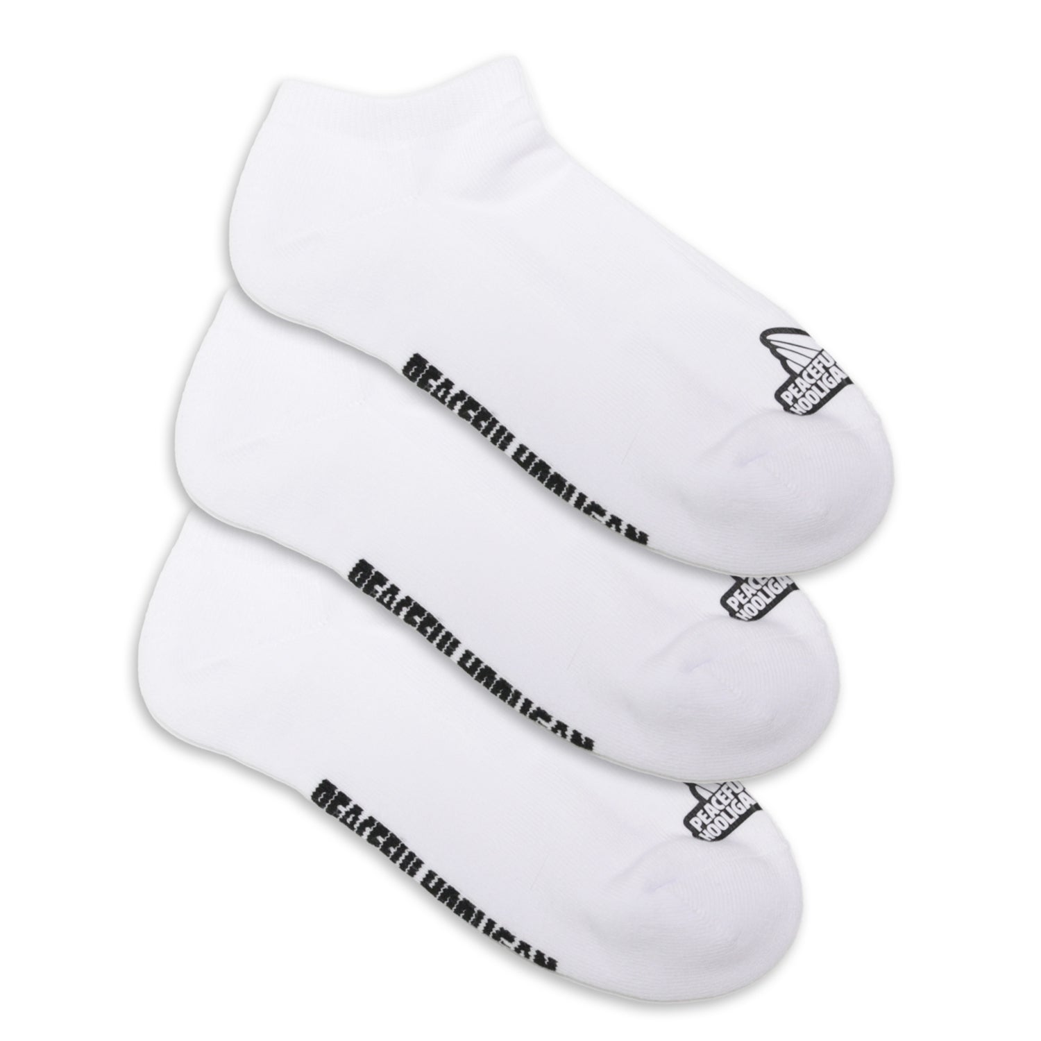 Trainer Socks White - Peaceful Hooligan