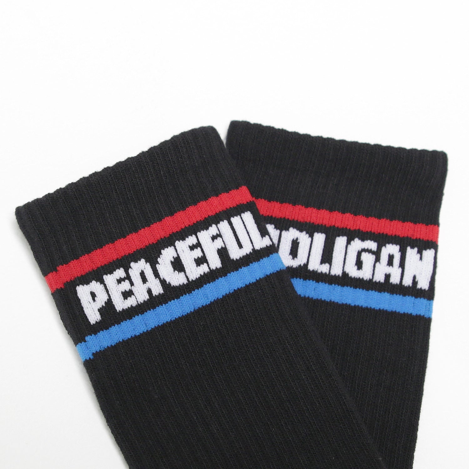 Tube Socks Black - Peaceful Hooligan