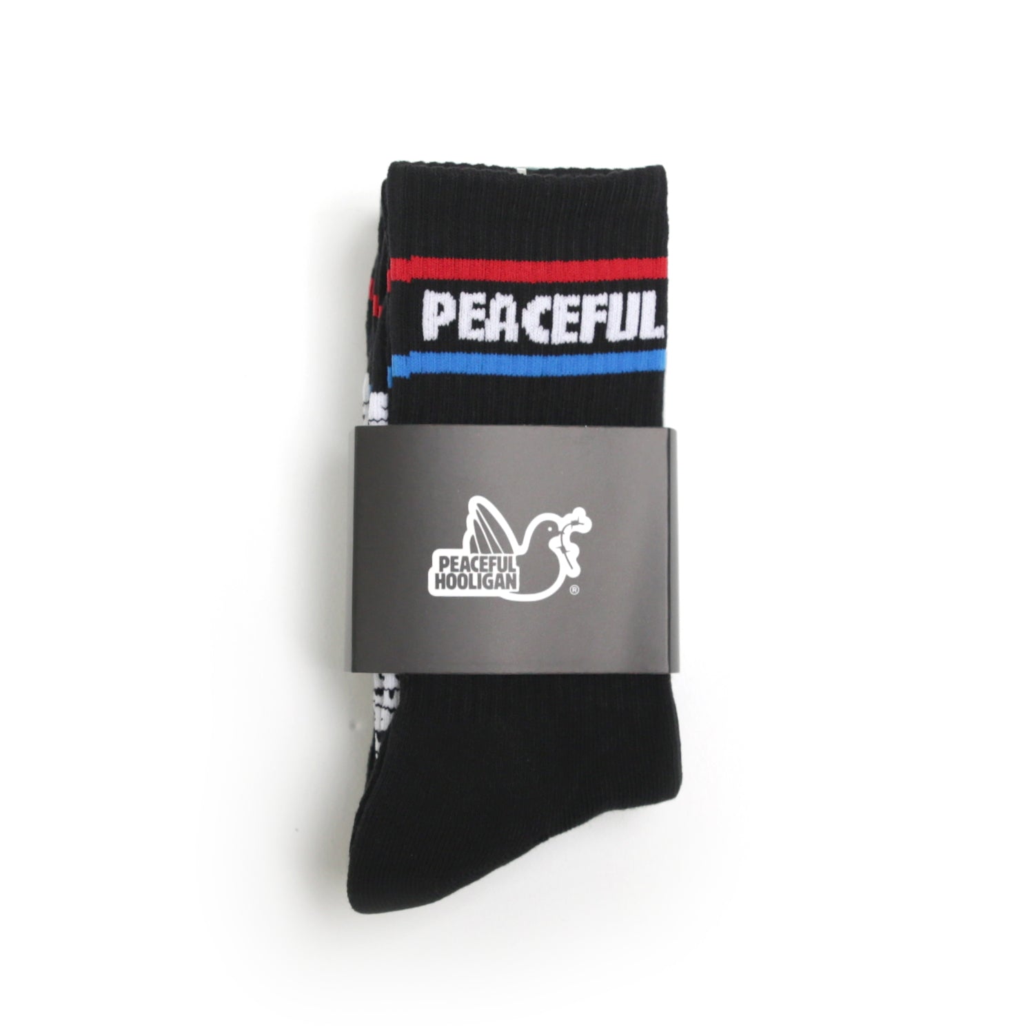 Tube Socks Black - Peaceful Hooligan