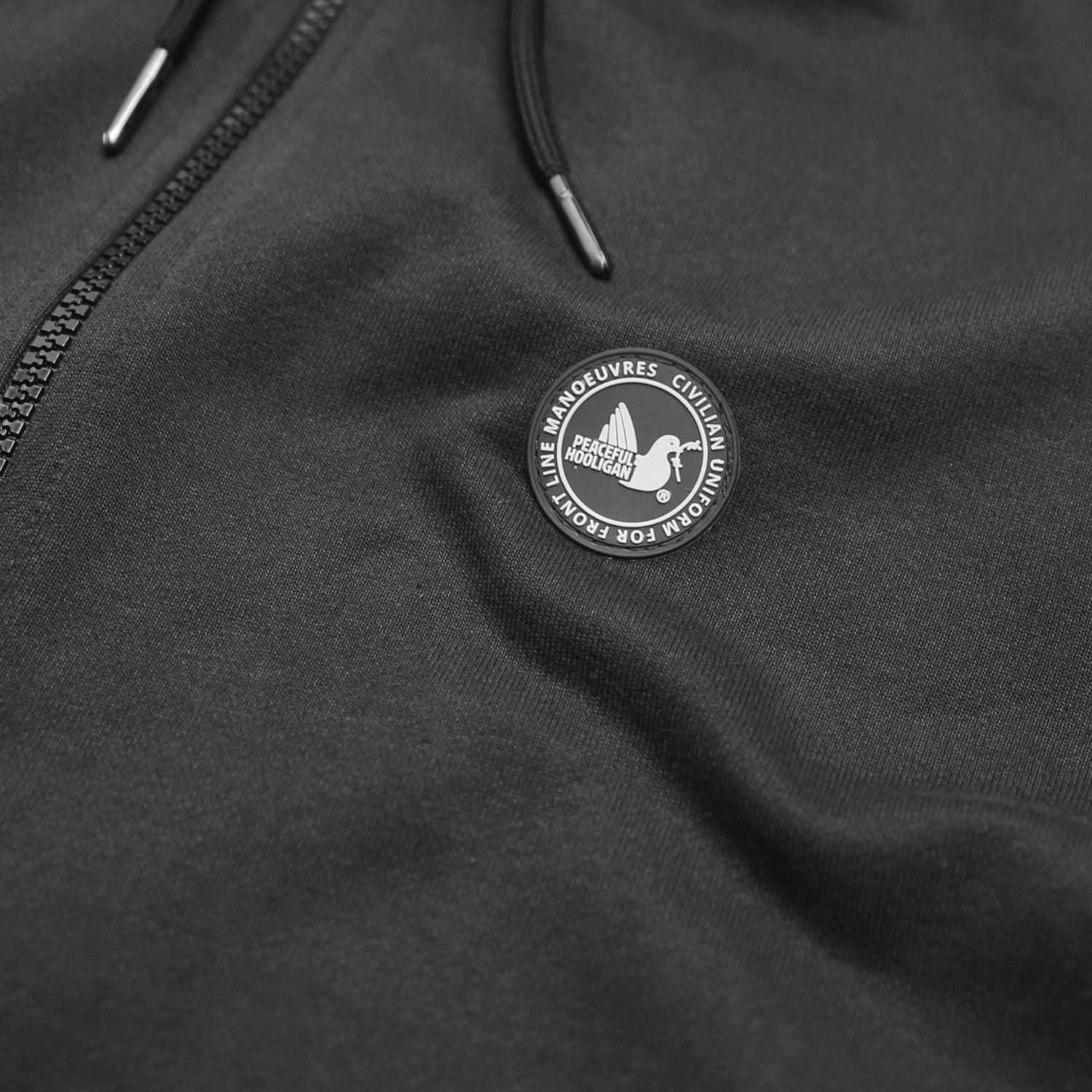 Bail Hoodie Black - Peaceful Hooligan