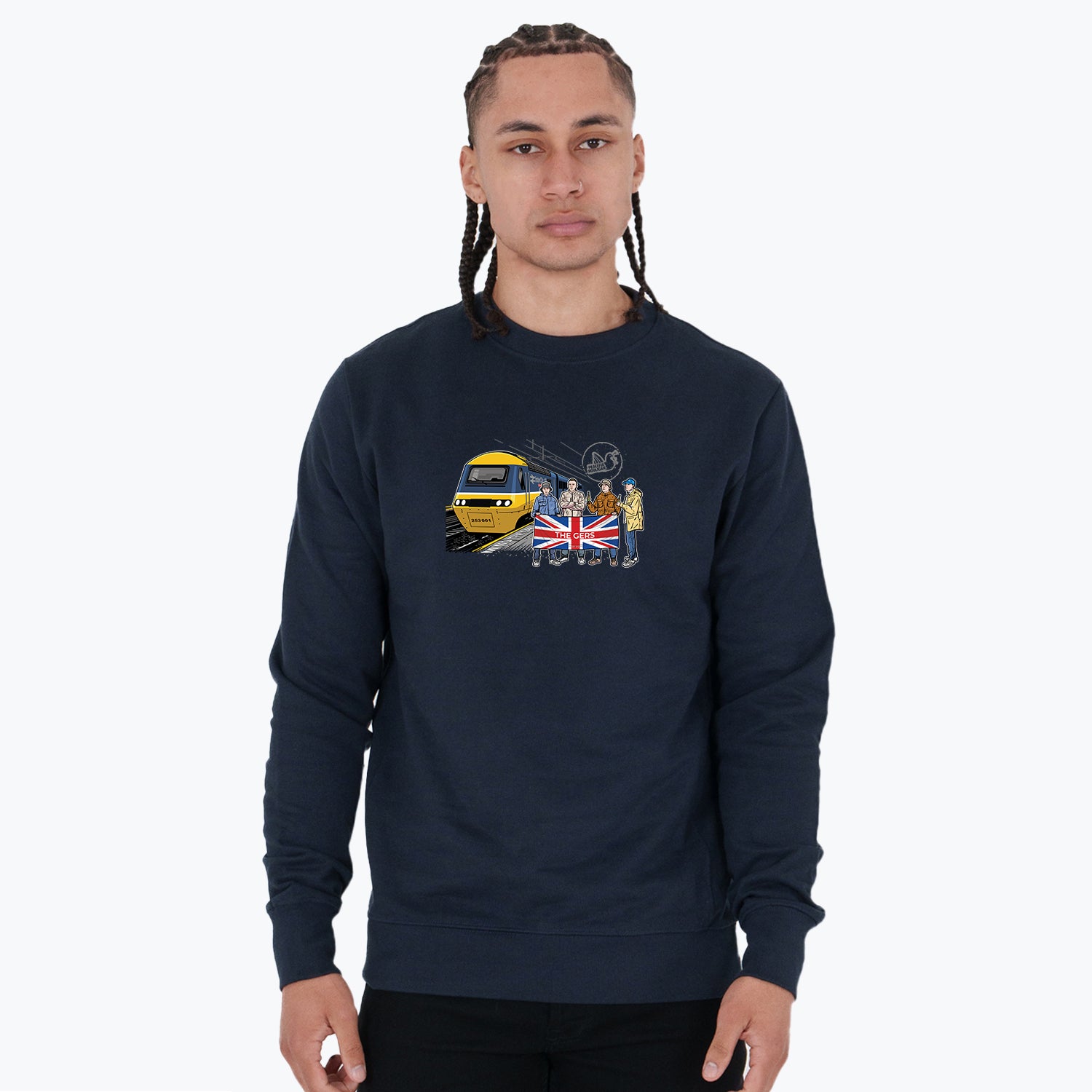 Rangers FC Excursions Sweatshirt Navy - Peaceful Hooligan