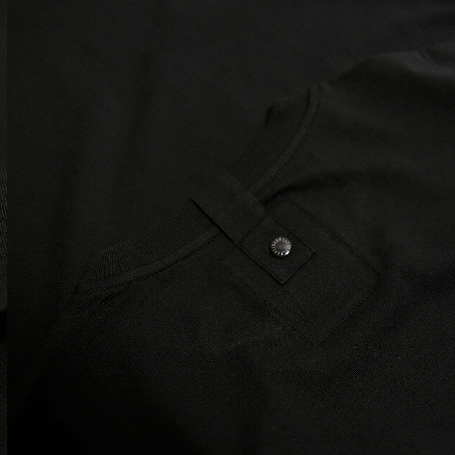 Outline LS T-Shirt Black - Peaceful Hooligan