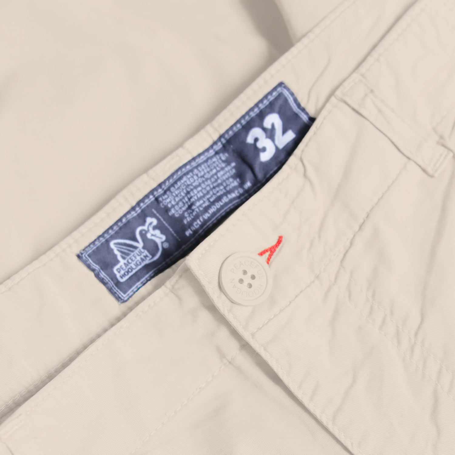 Bunker Shorts Stone - Peaceful Hooligan