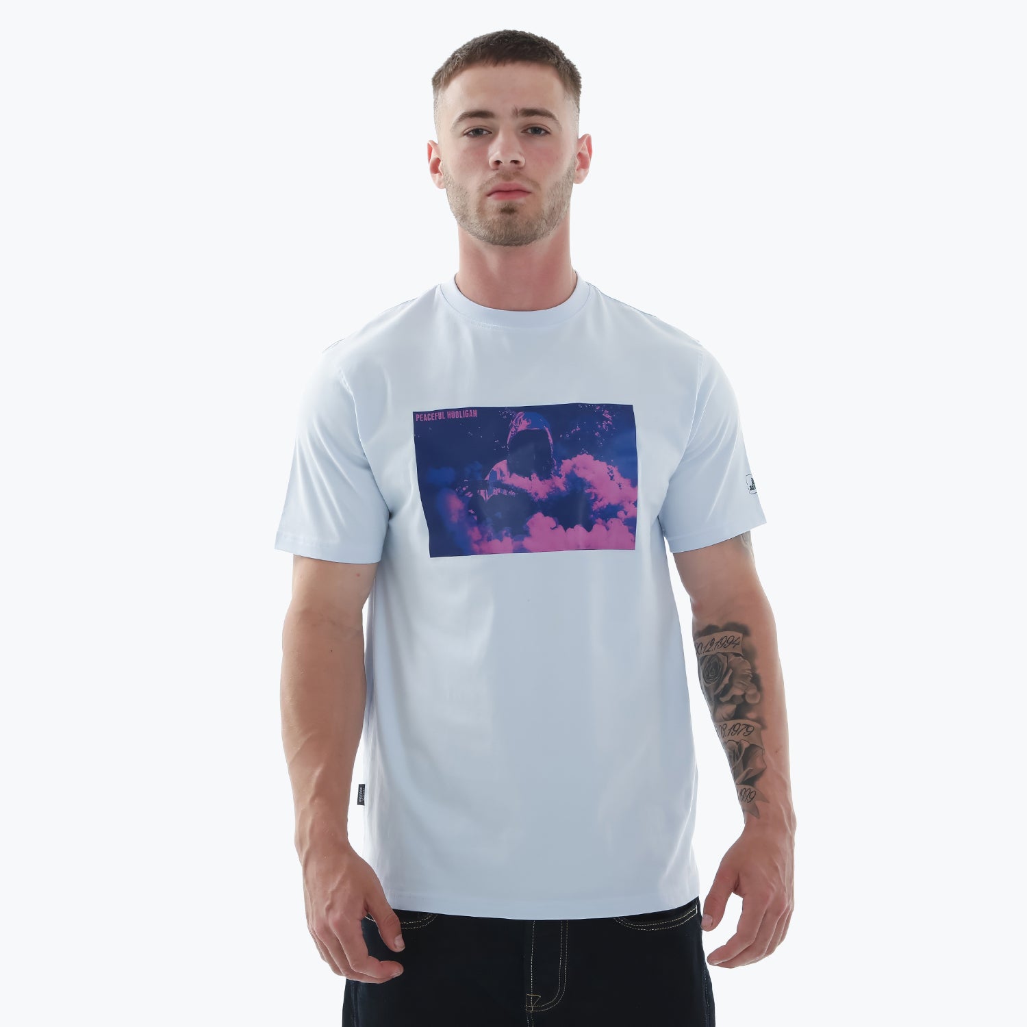 Cloud Cover T-Shirt Xenon - Peaceful Hooligan