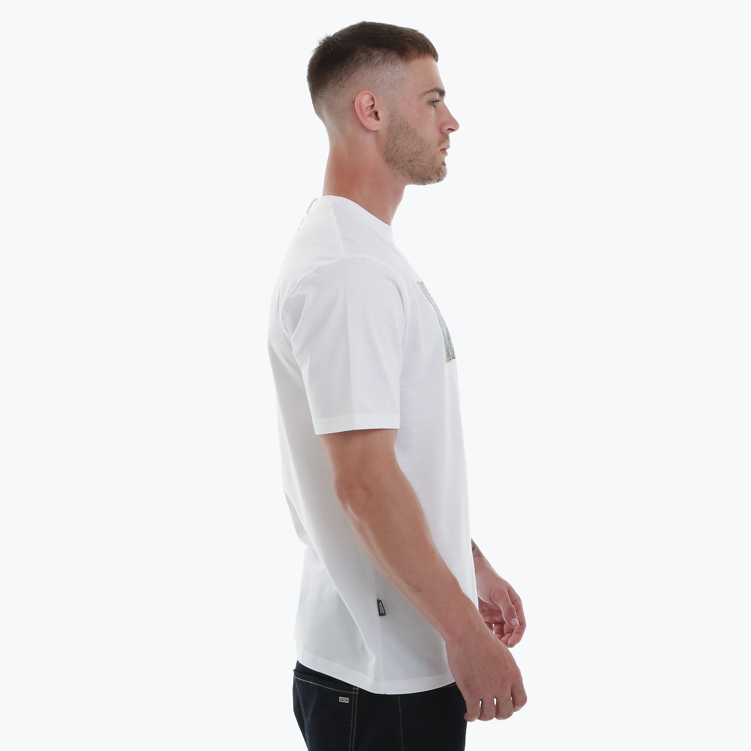 Frontline T-Shirt White - Peaceful Hooligan