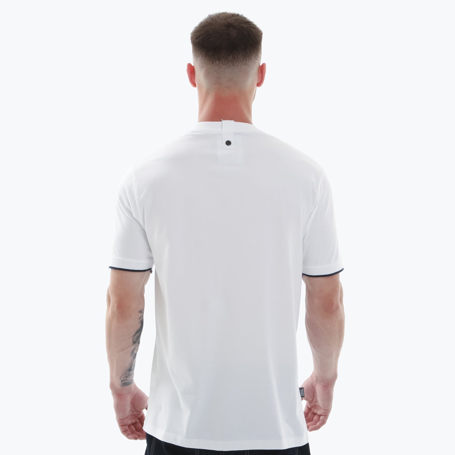 MYOR Tipped T-Shirt White - Peaceful Hooligan
