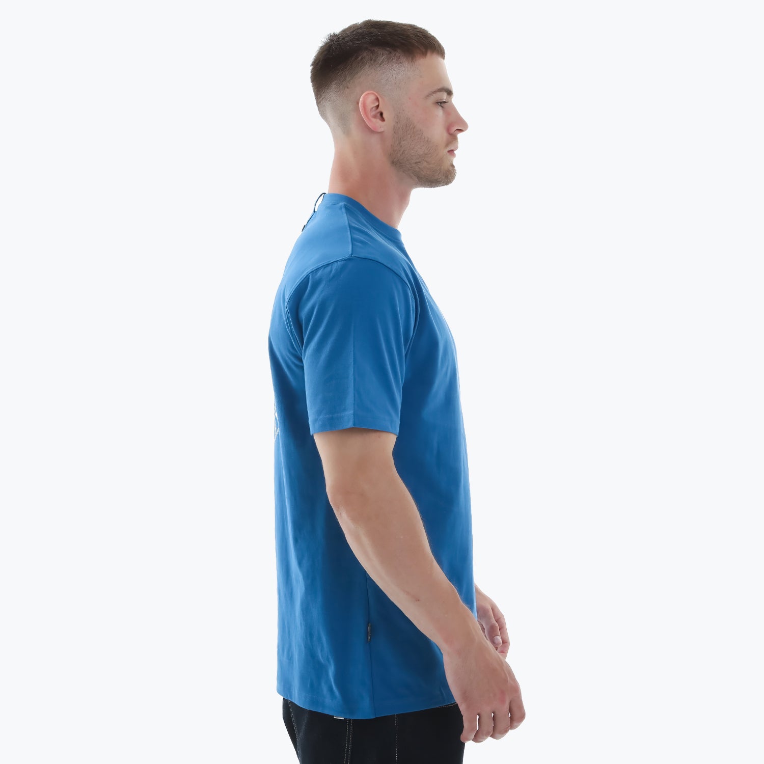 Paisley Heads T-Shirt Cobalt - Peaceful Hooligan