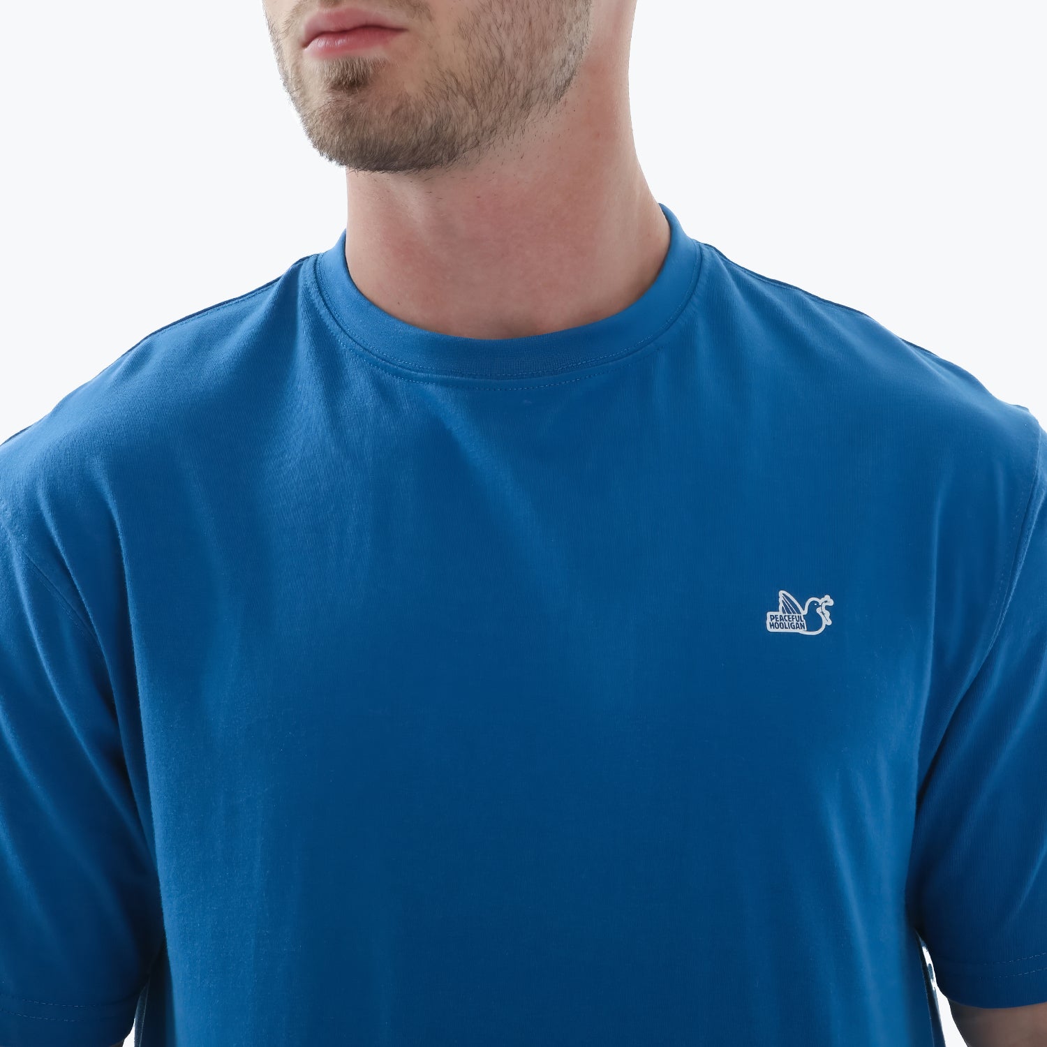 Paisley Heads T-Shirt Cobalt - Peaceful Hooligan