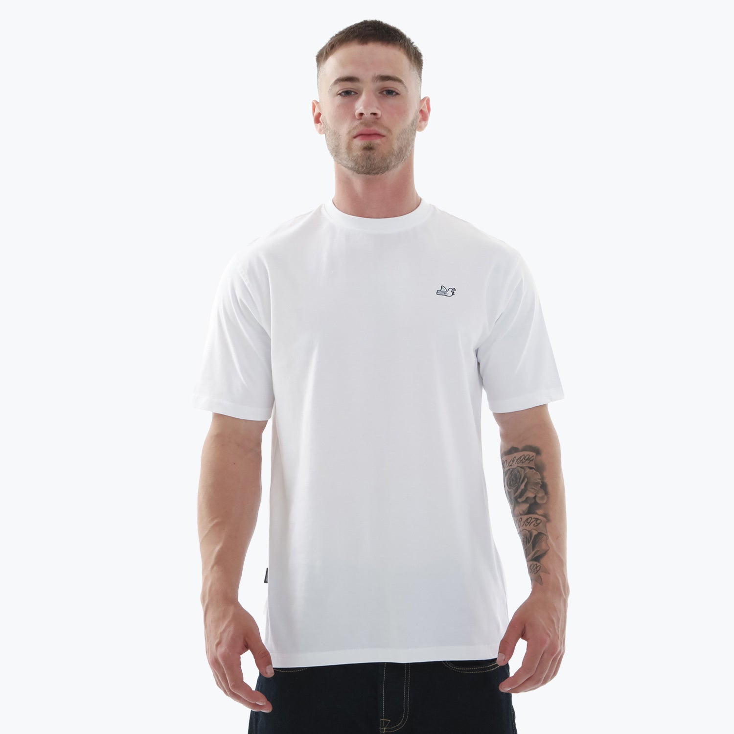 Paisley Heads T-Shirt White - Peaceful Hooligan