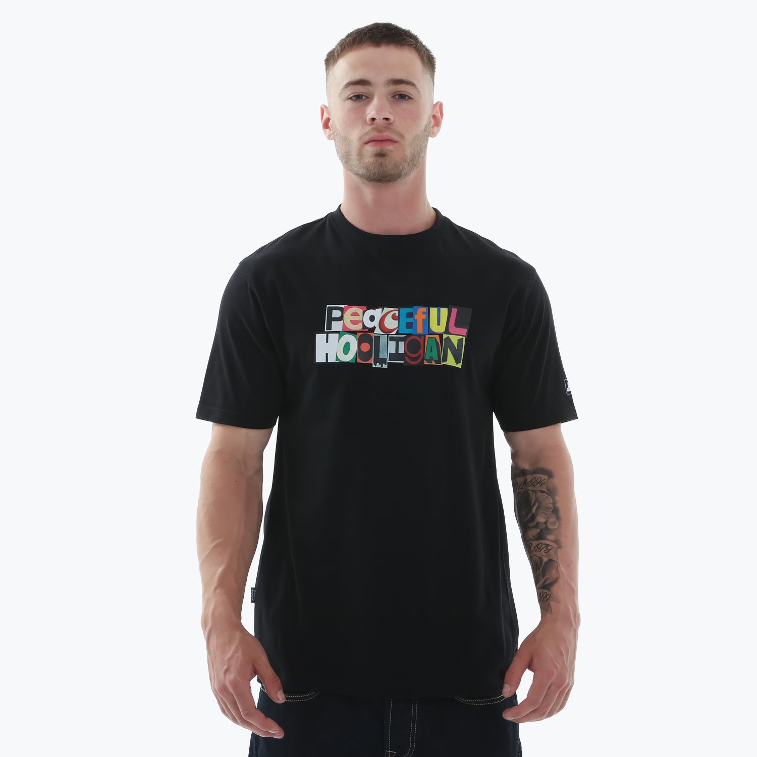 Ransom T-Shirt Black - Peaceful Hooligan