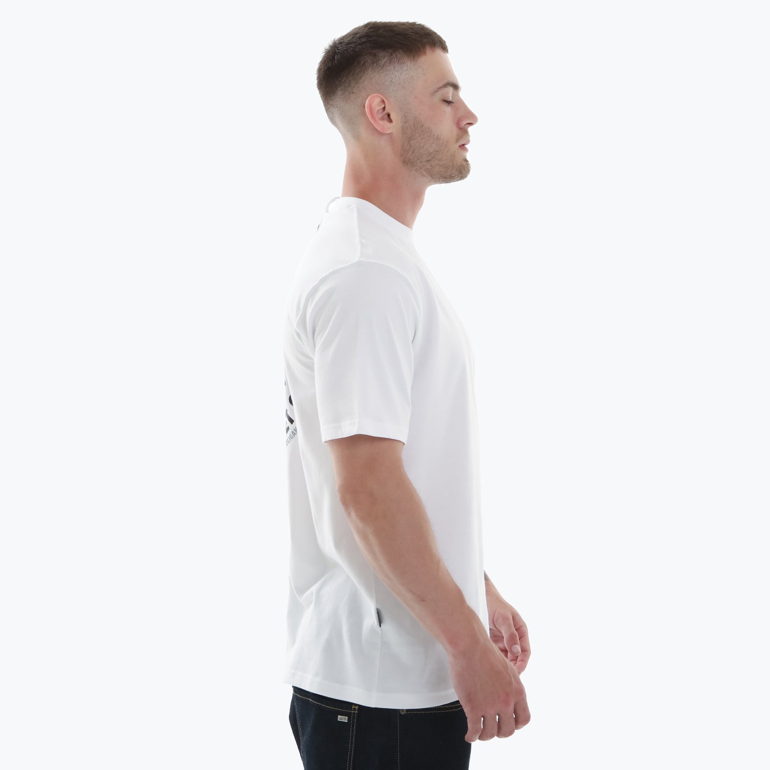 Thou Shalt Not Get Caught T-Shirt White - Peaceful Hooligan