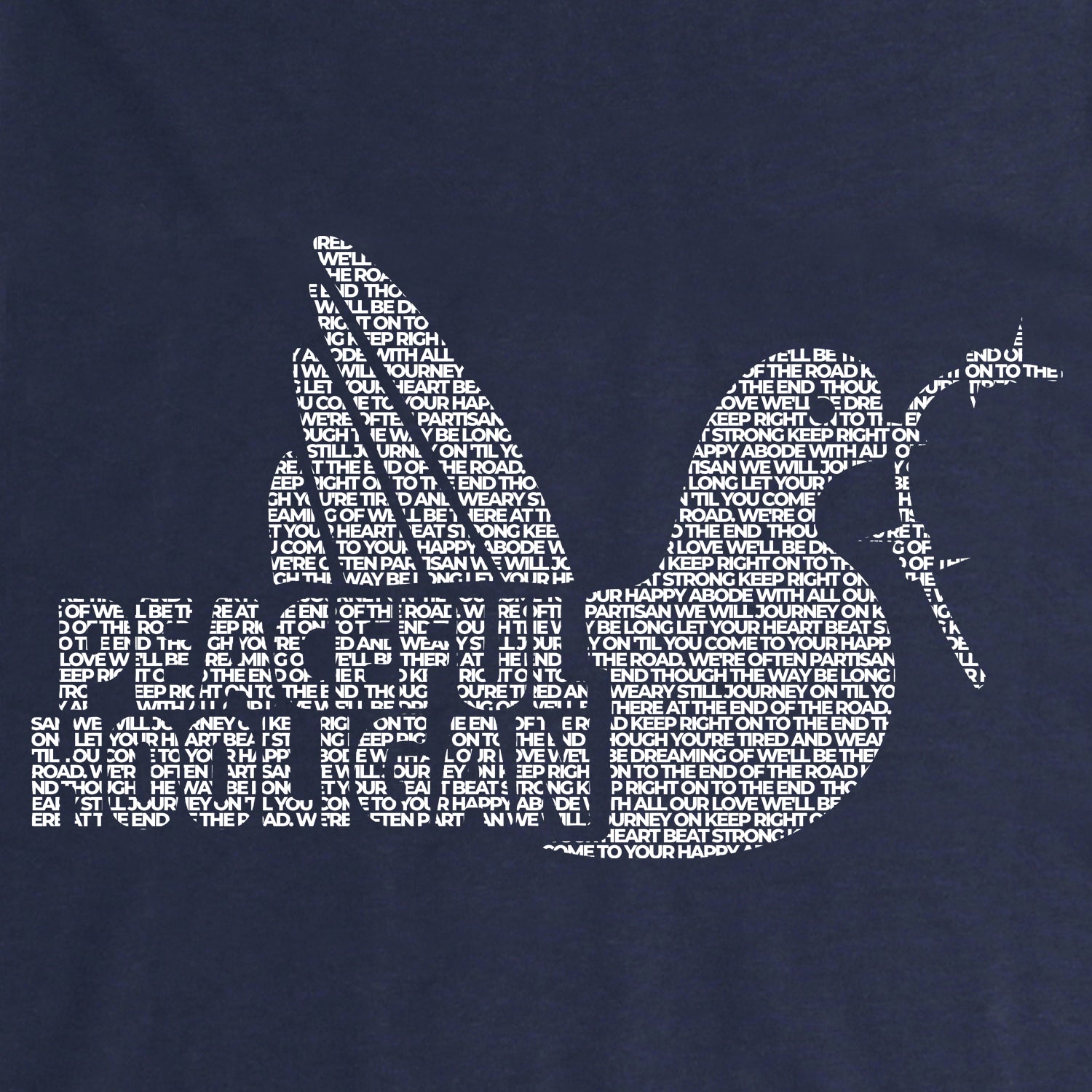 Birmingham City Dove T-Shirt Navy - Peaceful Hooligan