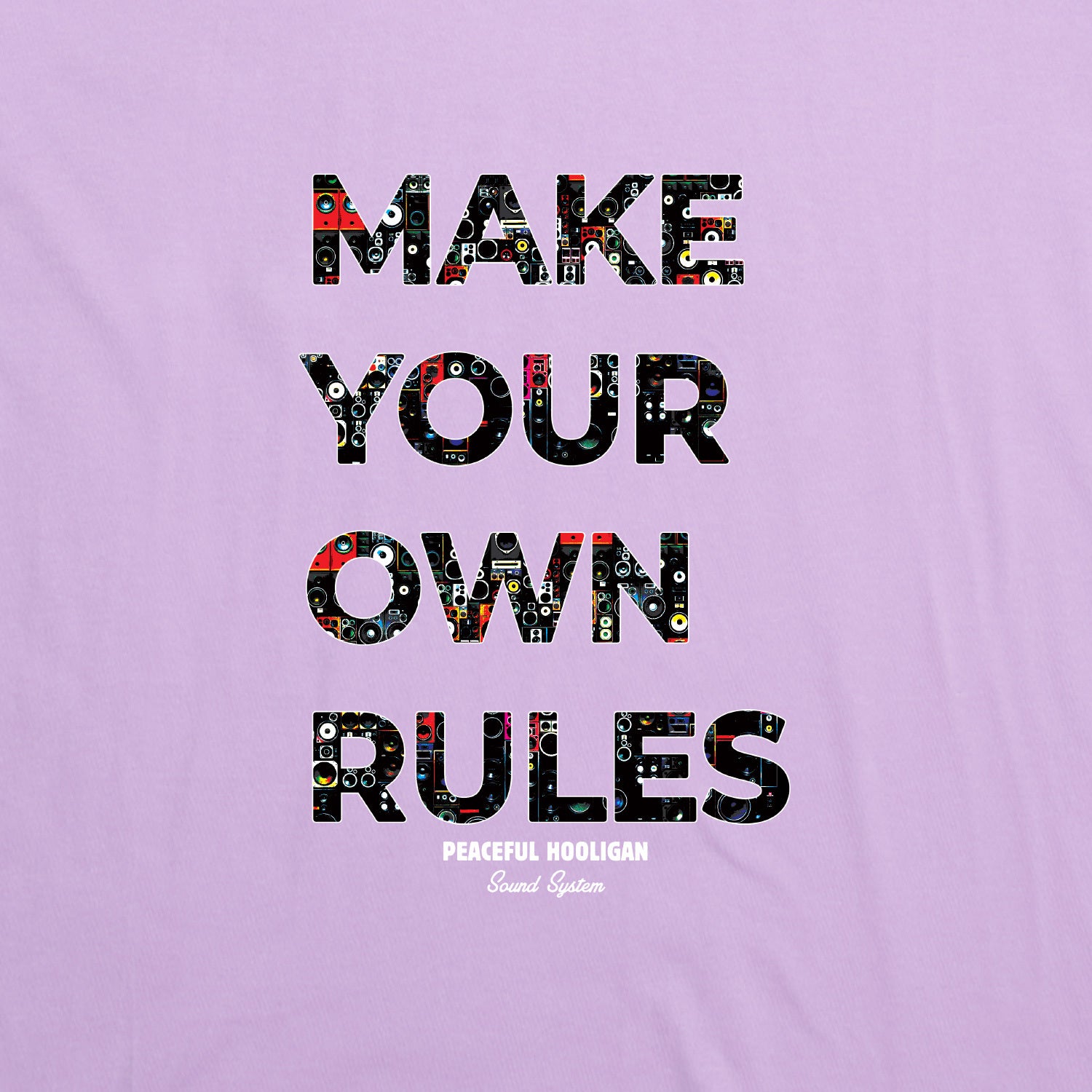 Bass T-Shirt Lavendula - Peaceful Hooligan