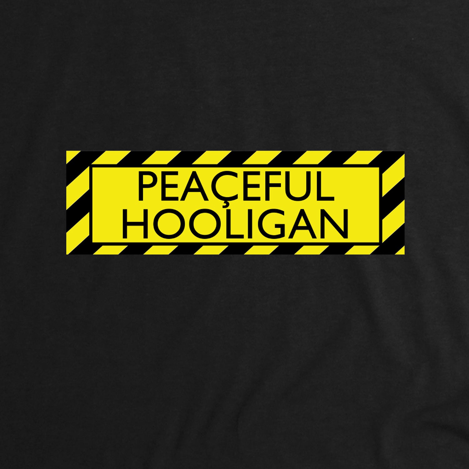 Hac Box T-Shirt Black - Peaceful Hooligan