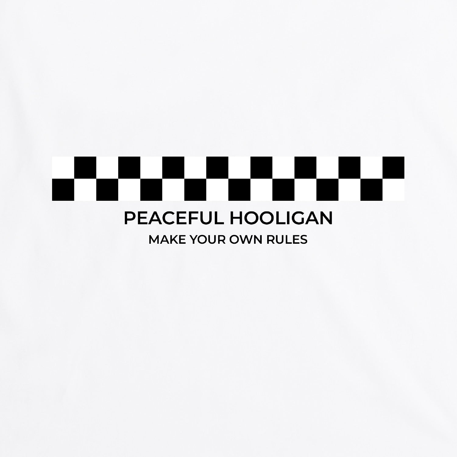 Hall T-Shirt White - Peaceful Hooligan