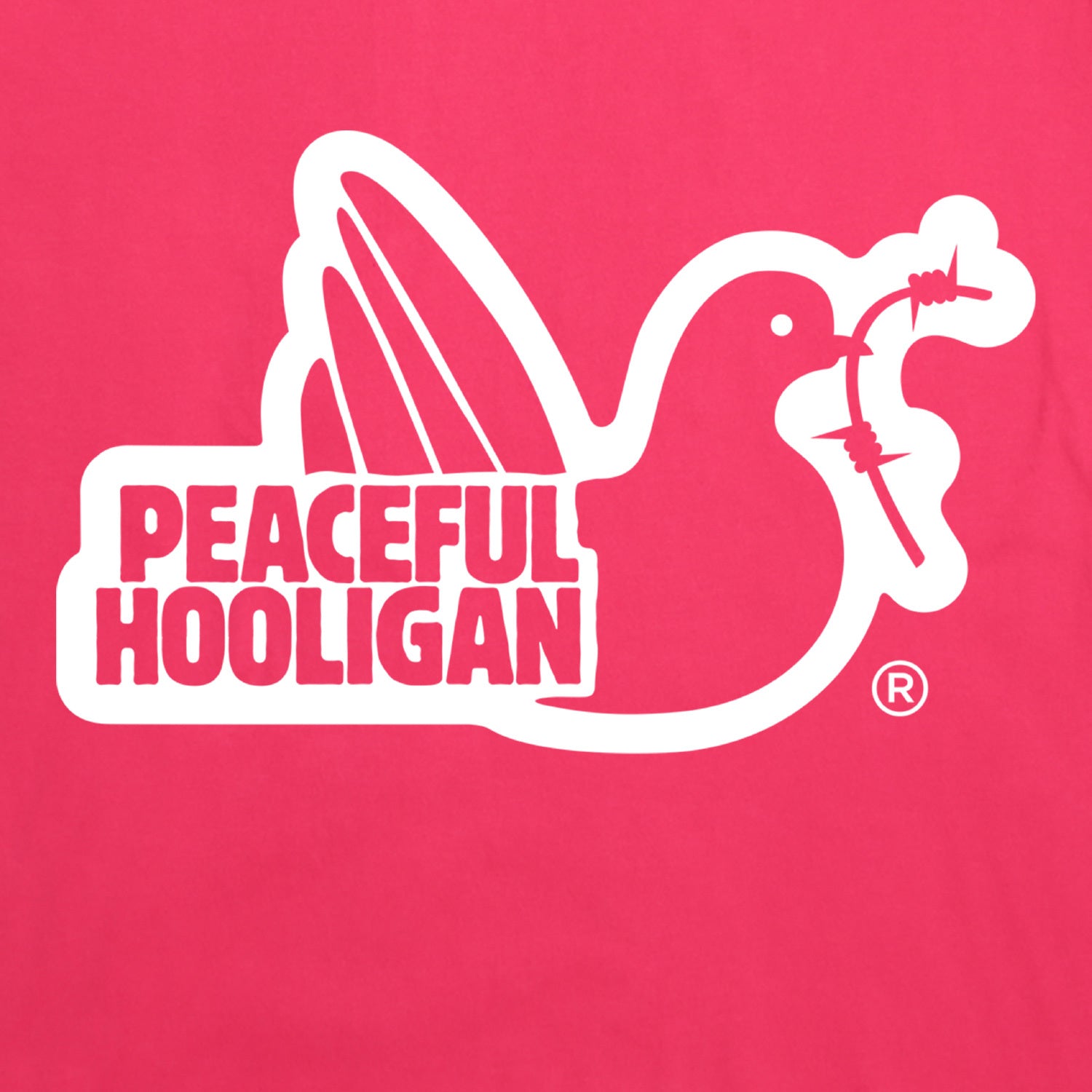 Outline T-Shirt Virtual Pink - Peaceful Hooligan