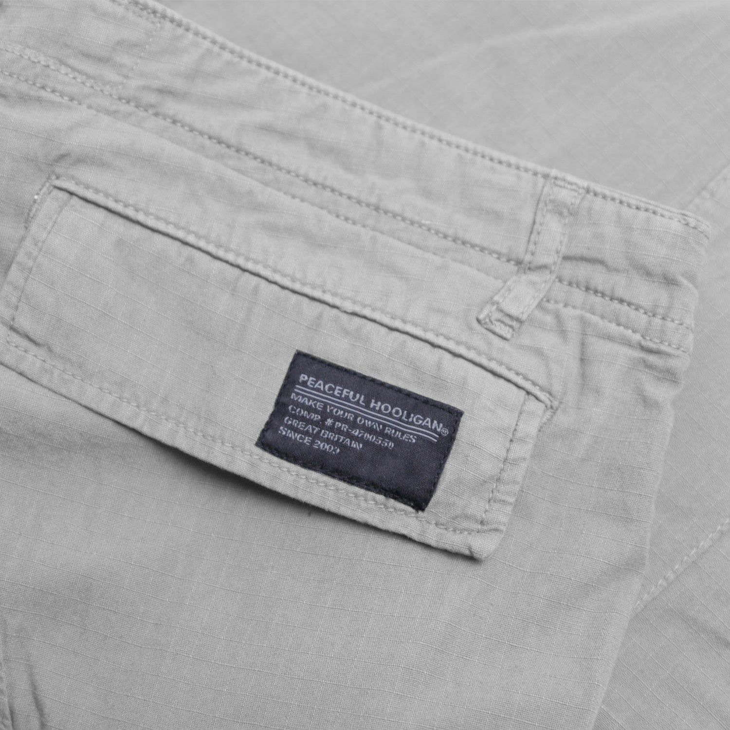 Container Shorts Griff Grey - Peaceful Hooligan