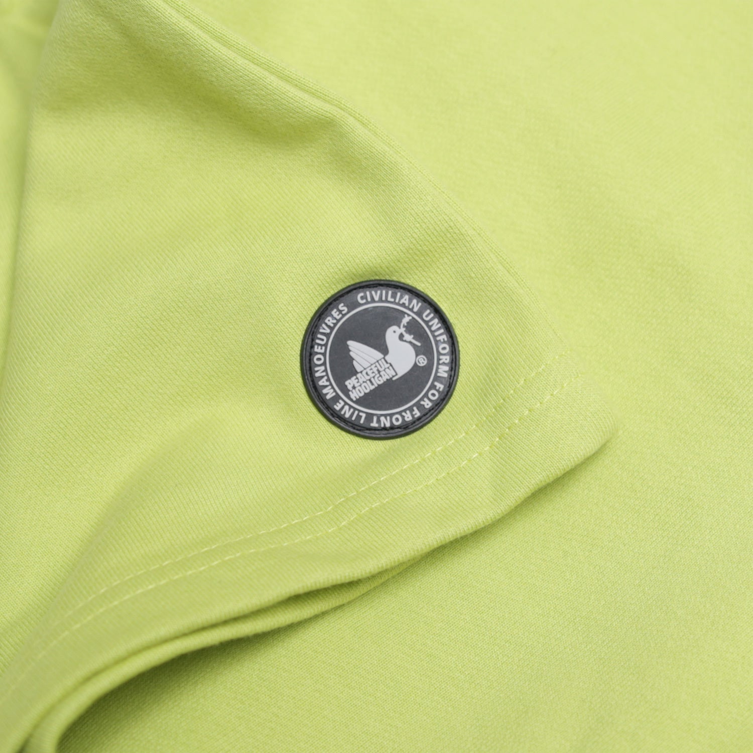 Duke Sweat Shorts Lime - Peaceful Hooligan