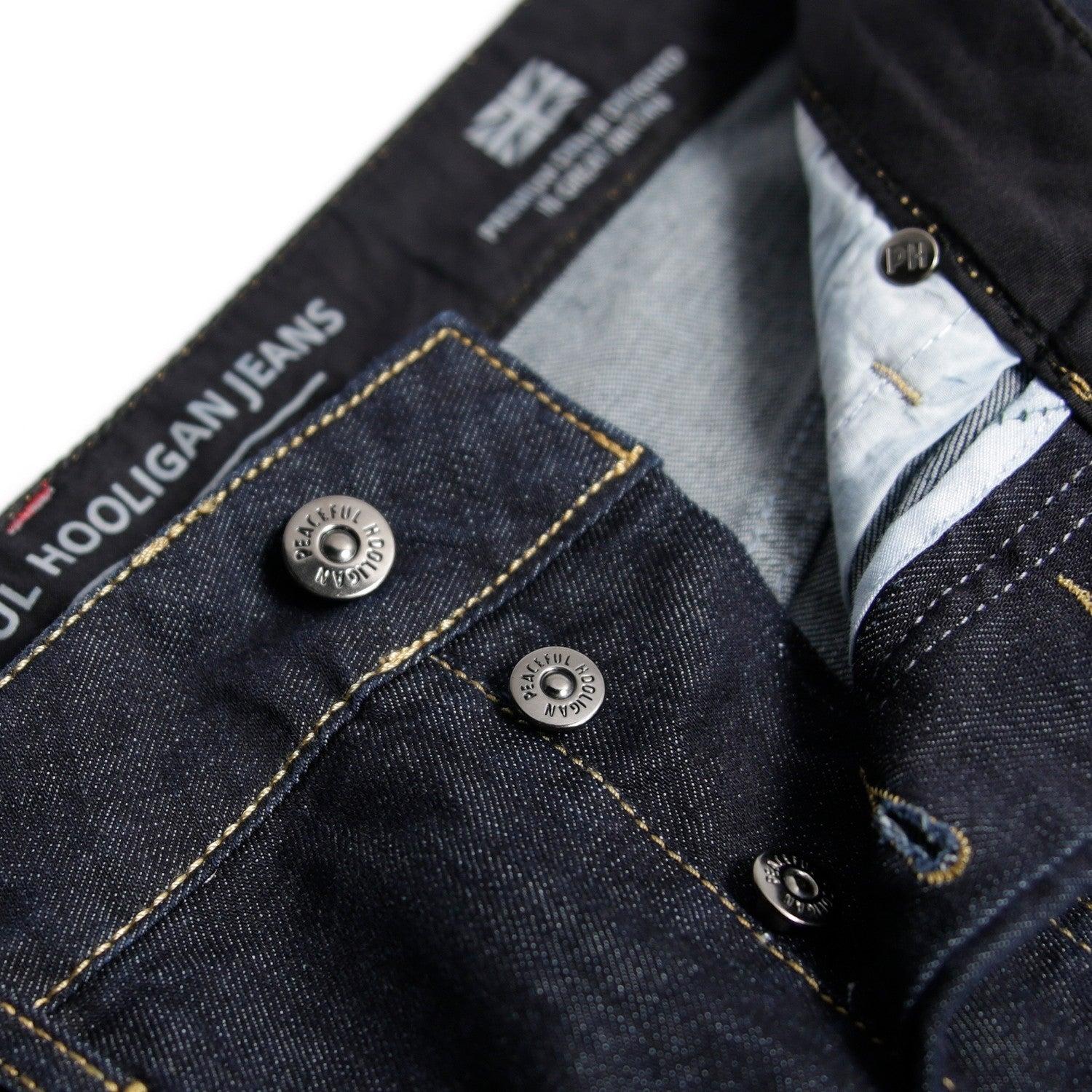 Loose Fit Jeans Rinse - Peaceful Hooligan