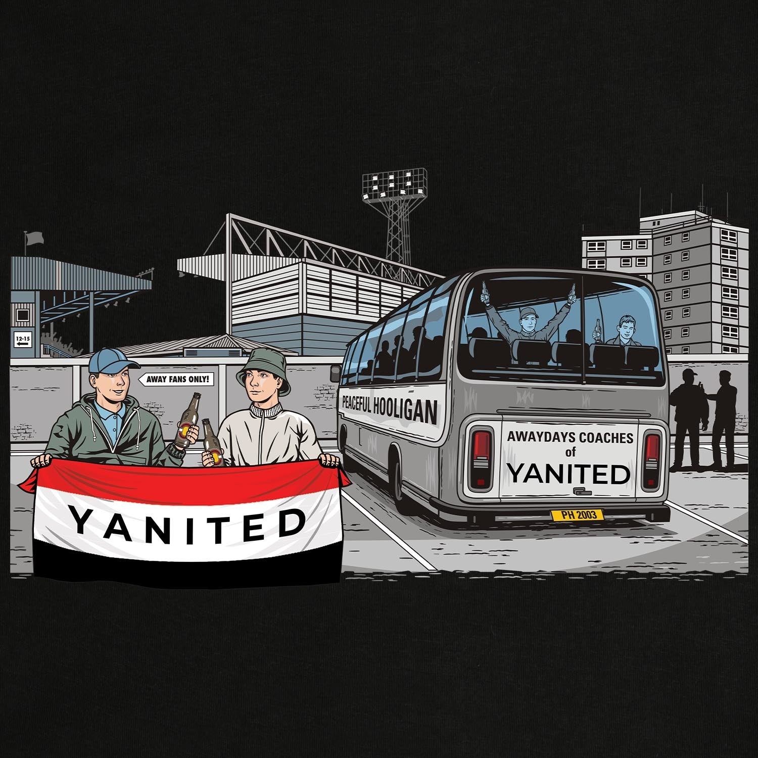 Yanited Awaydays Hoodie