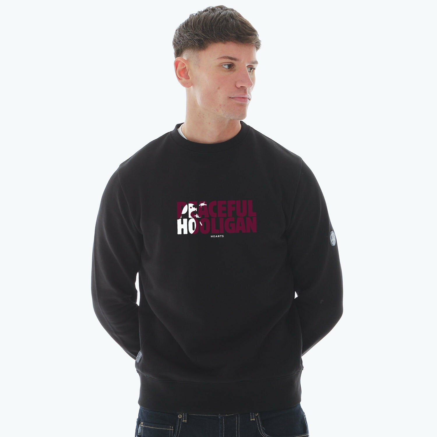 Hearts Barb Sweatshirt